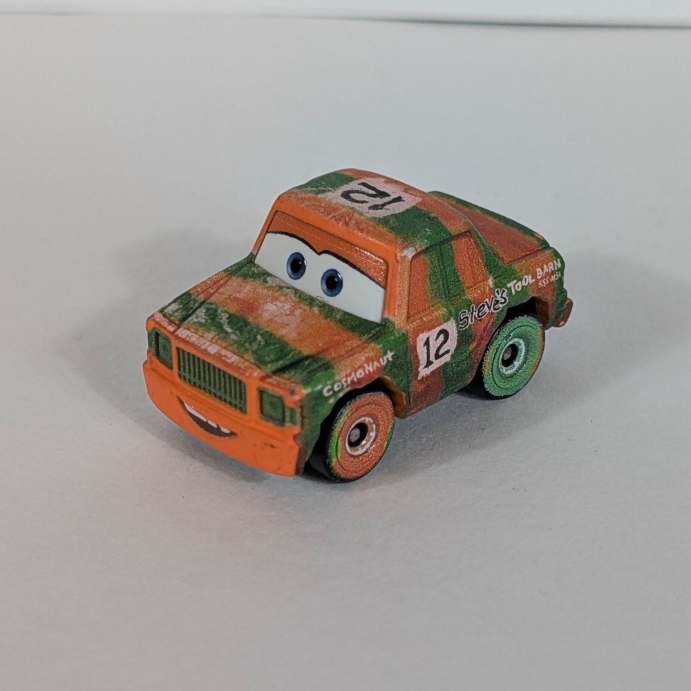 Disney Pixar Cars Mini Racers Steve Tool Barn #12 High Impact Mattel GRV82